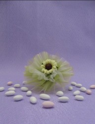 Μπομπονιέρα Γάμου Σούρα με Λουλούδι